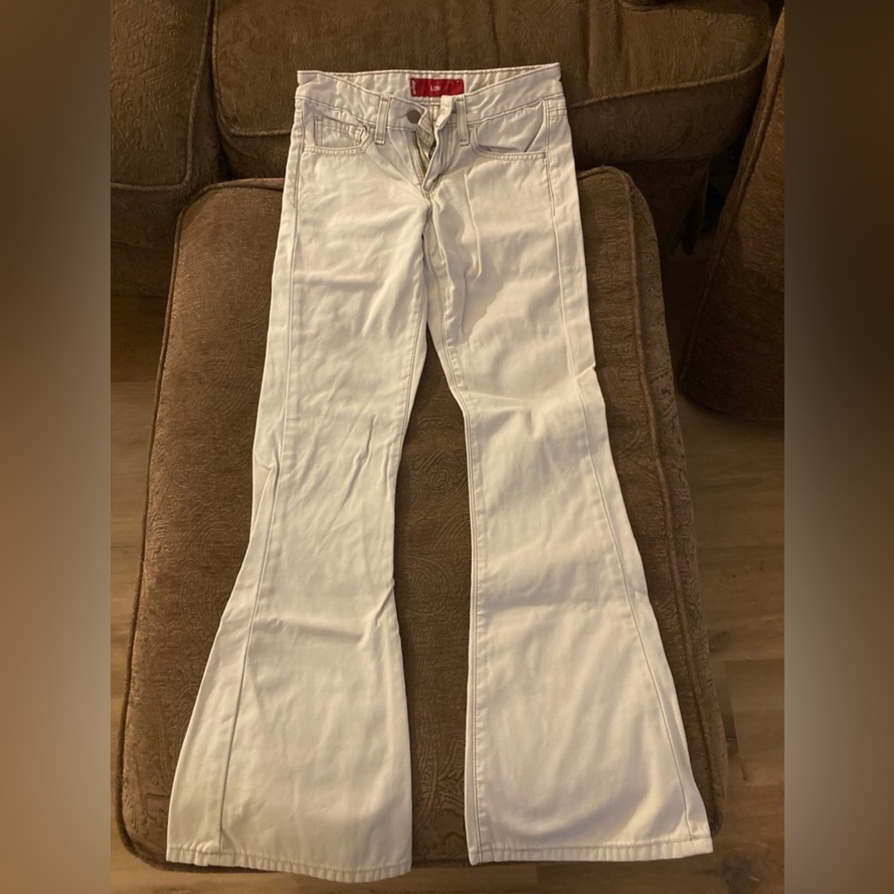 Levi’s 519 Low Rise Flare Size 1 JR 100% Cotton